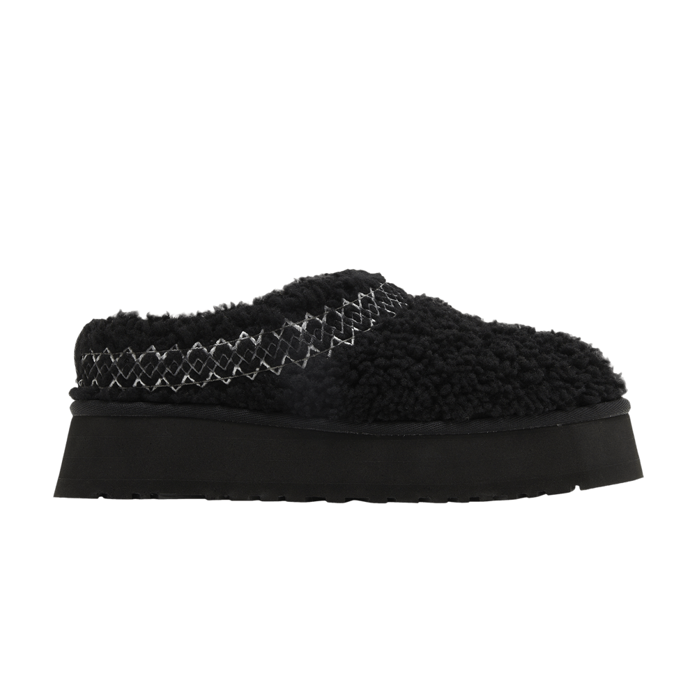 UGG Women's Tazz Braid Slipper Black