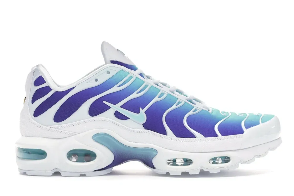 Фото № 1 с приближением к товару «‎Nike Air Max Plus Bleached Aqua Fierce Purple »