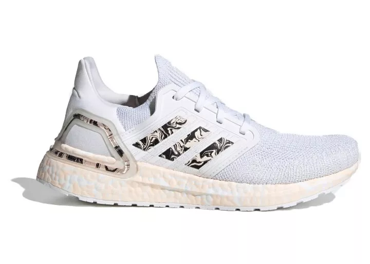 Фото № 1 с приближением к товару «‎adidas Ultra Boost 20 Glam Pack White Pink Tint »