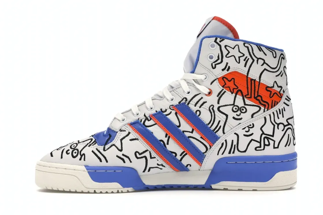 Фото № 3 с приближением к товару «‎adidas Rivalry Hi Keith Haring»