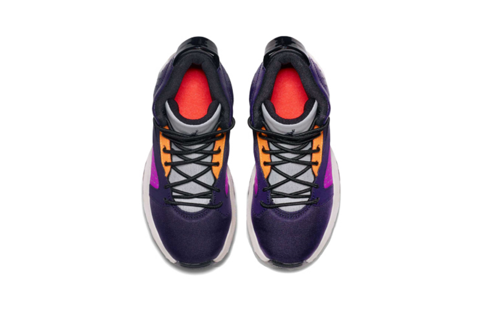 Фото № 4 с приближением к товару «‎Nike Air Jordan Lift Off (BP) Basketball shoes OrangePurpleWhite»