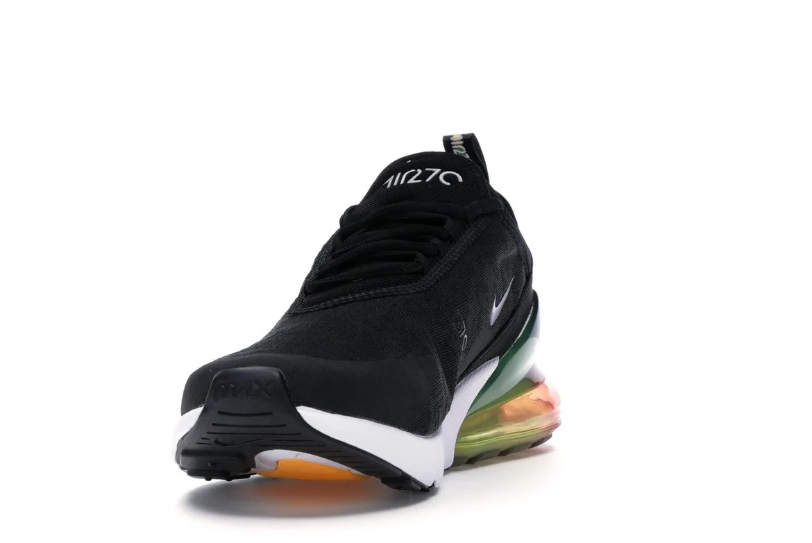 Фото № 3 с приближением к товару «‎Nike Air Max 270 Black Laser Orange Ember Glow»