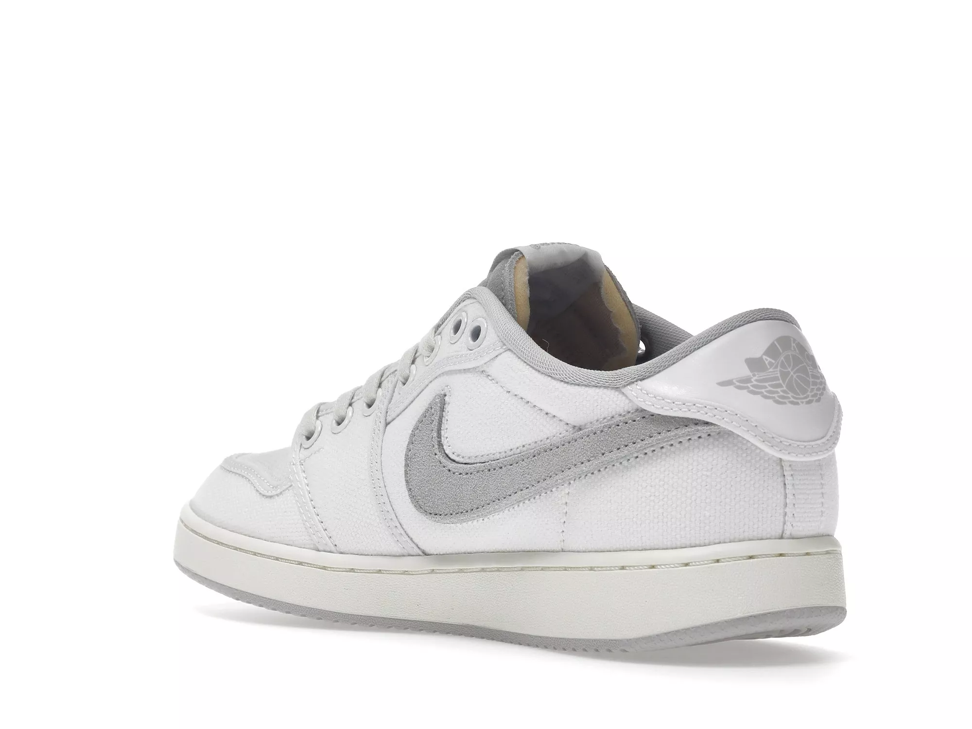 Фото № 5 с приближением к товару «‎Jordan 1 Retro AJKO Low SP Union White Canvas»