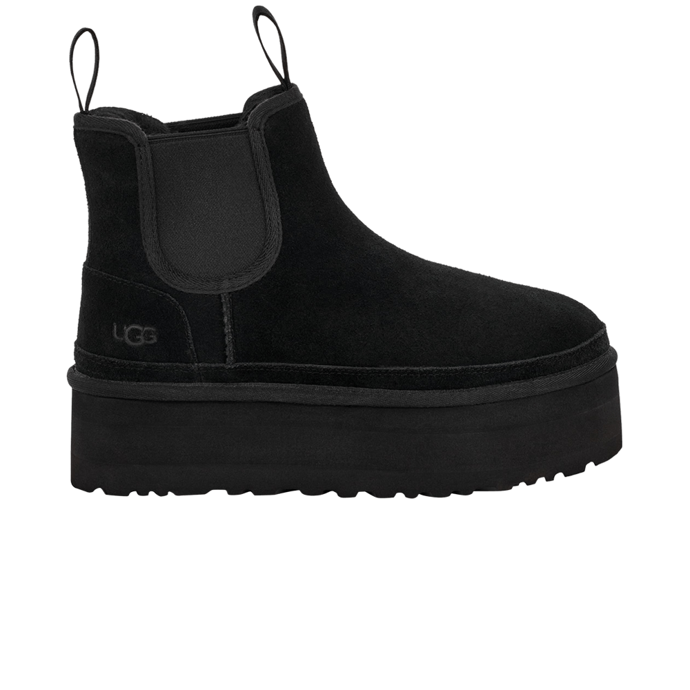 UGG Women's Neumel Platform Chelsea Boot Black