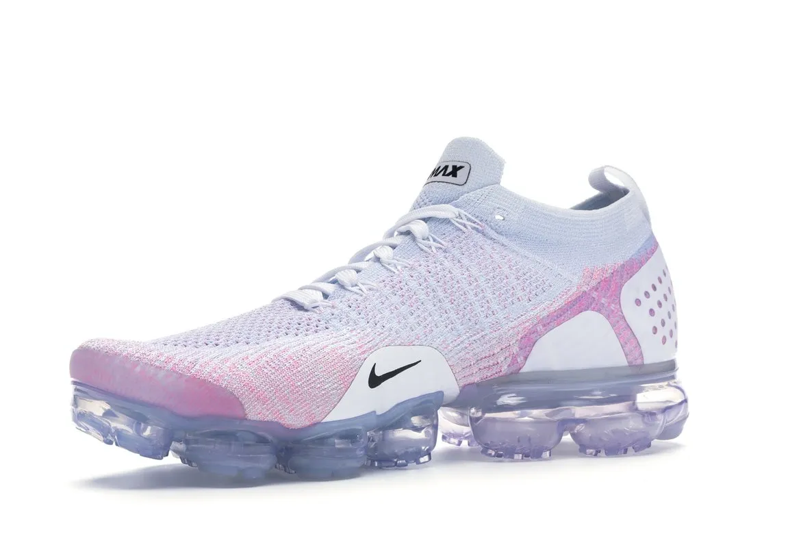 Фото № 3 с приближением к товару «‎Nike Air VaporMax 2 White Hydrogen Blue»