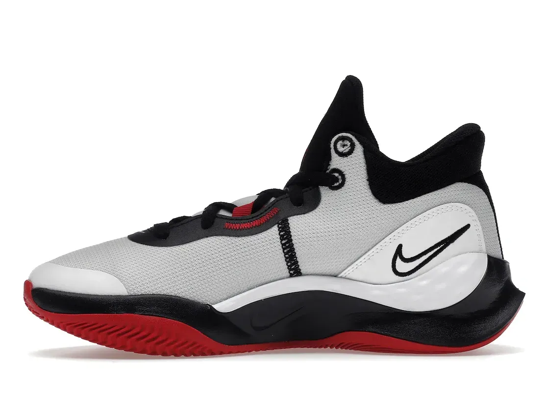 Фото № 3 с приближением к товару «‎Nike Renew Elevate 3 Pure Platinum Black Red»