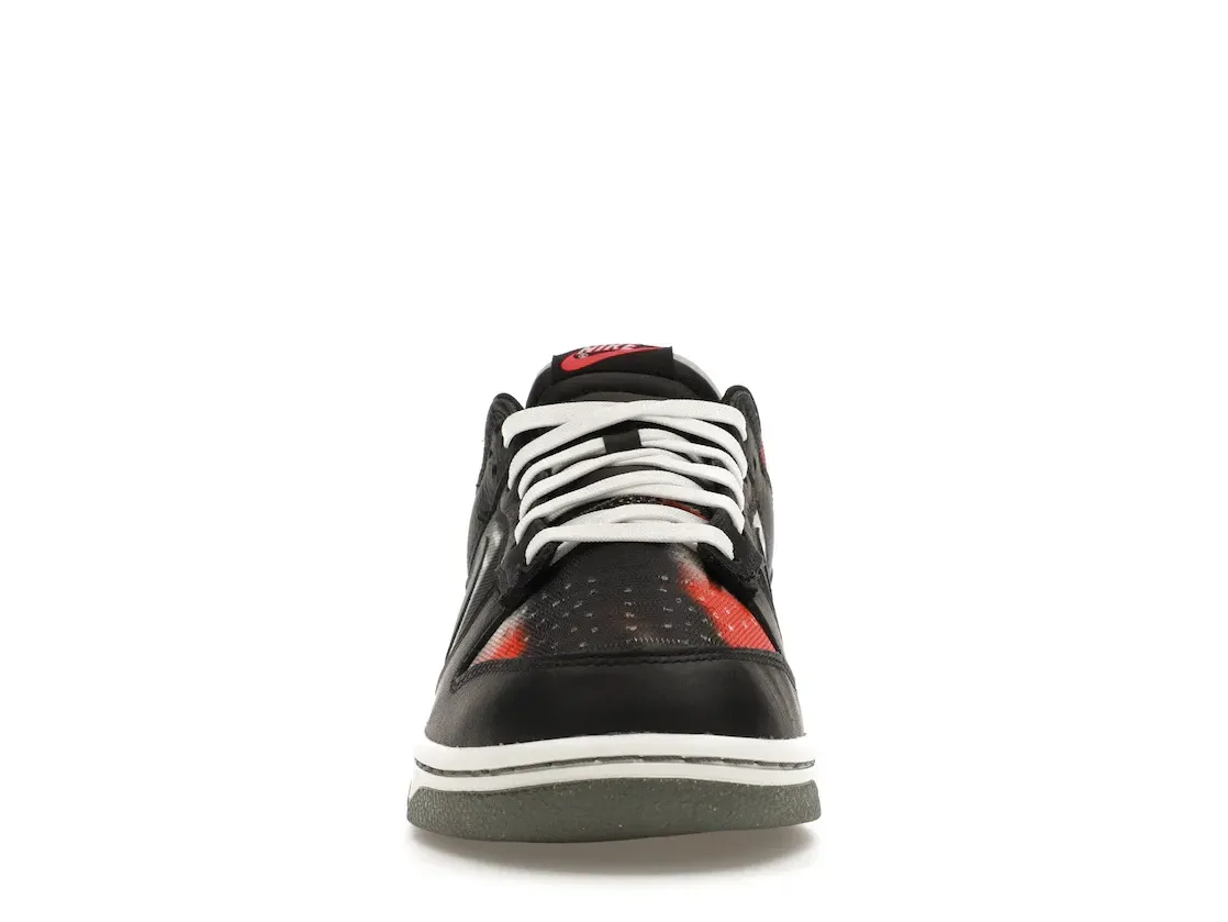 Фото № 2 с приближением к товару «‎Nike Dunk Low Graffiti Black Red»