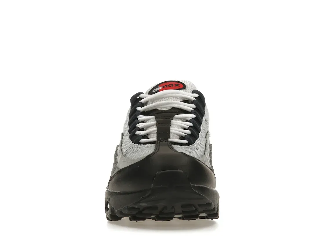 Фото № 2 с приближением к товару «‎Nike Air Max 95 Track Red Smoke Grey»