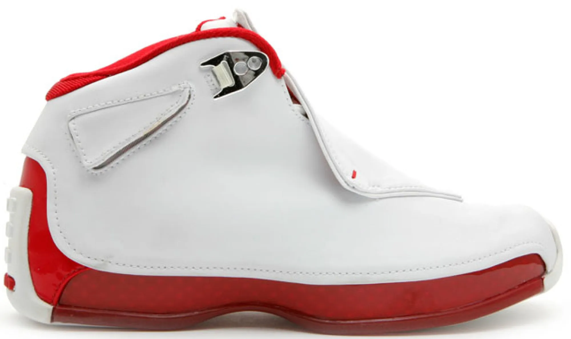 Фото № 1 с приближением к товару «‎Jordan 18 OG White Red »