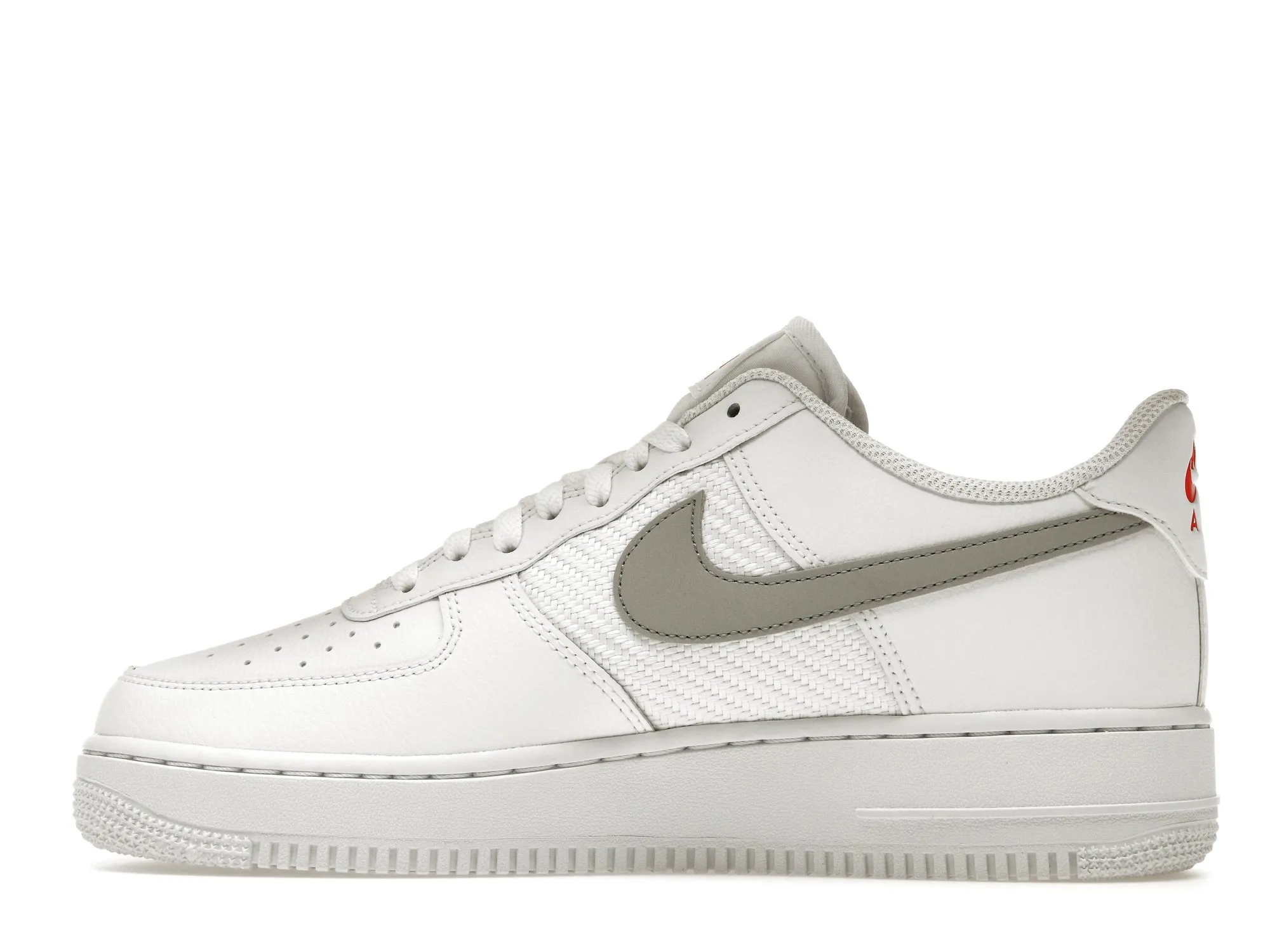 Фото № 5 с приближением к товару «‎Nike Air Force 1 Low 07 SE Double Swoosh White Picante»
