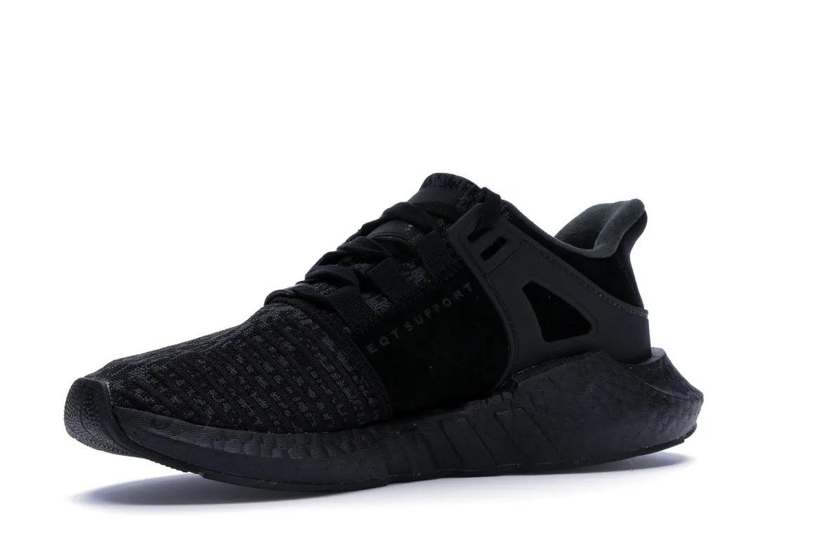 Фото № 2 с приближением к товару «‎adidas EQT Support 93/17 Triple Black»