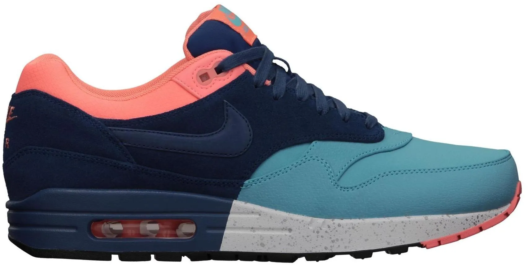 Фото № 1 с приближением к товару «‎Nike Air Max 1 Gamme Blue Atomic Pink»