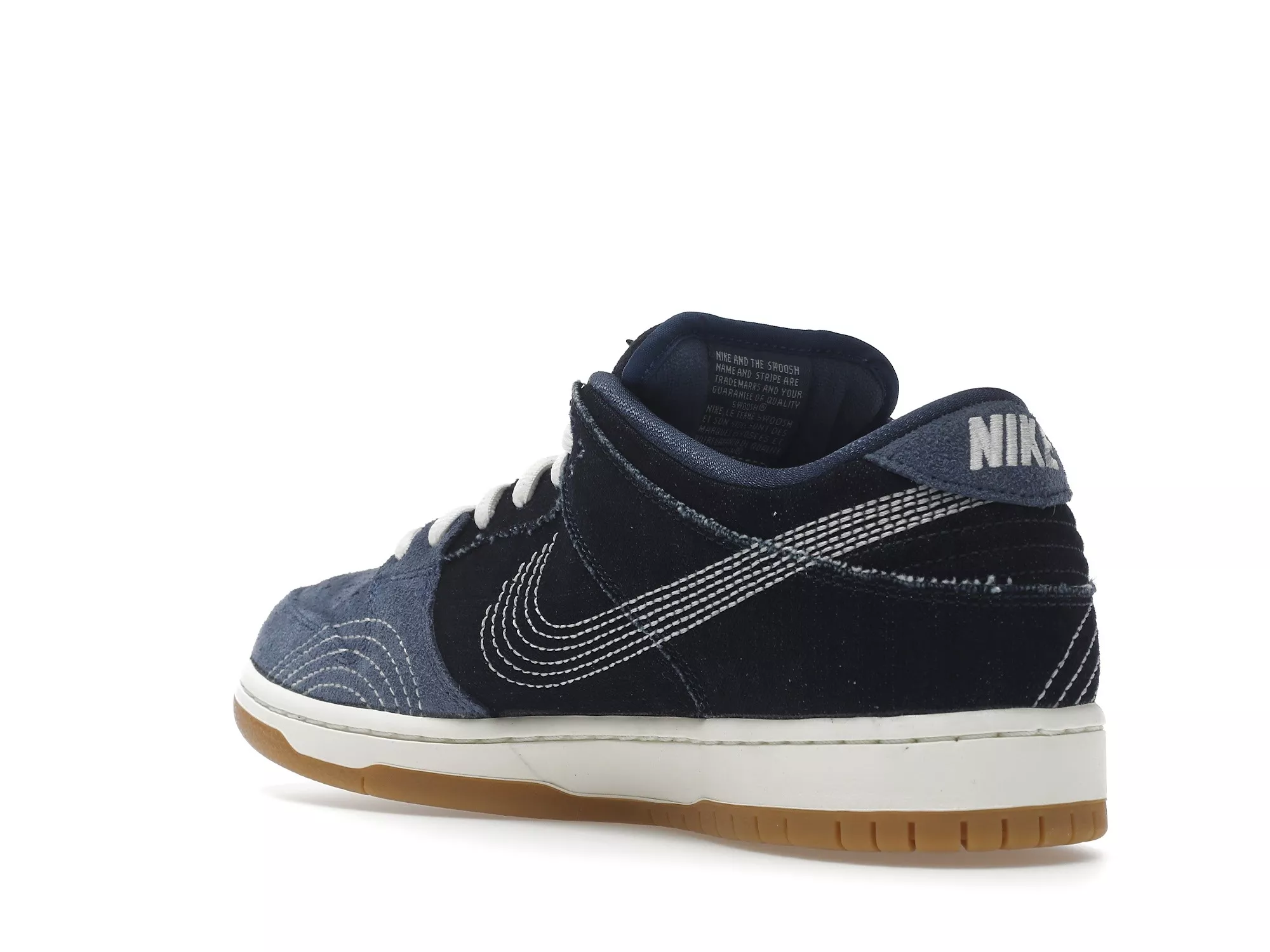 Фото № 2 с приближением к товару «‎Nike SB Dunk Low Denim Sashiko»