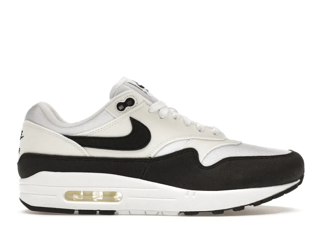 Фото № 1 с приближением к товару «‎Nike Air Max 1 White Black Neutral Grey »