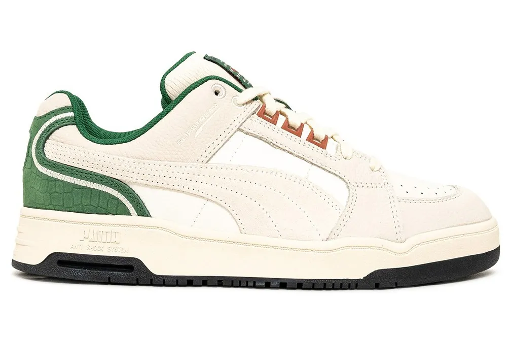 Фото № 1 с приближением к товару «‎Puma Slipstream Lo FG Warm White Vine Green»