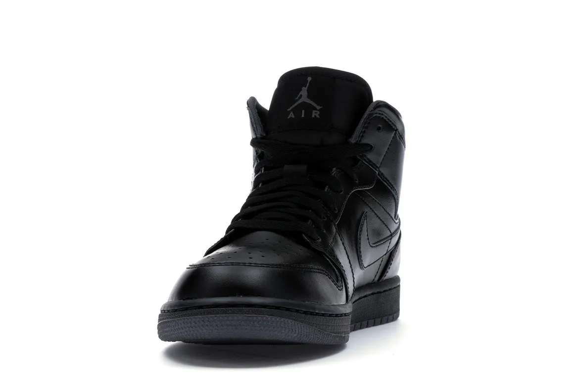Фото № 2 с приближением к товару «‎Jordan 1 Retro Mid Black (2016)»