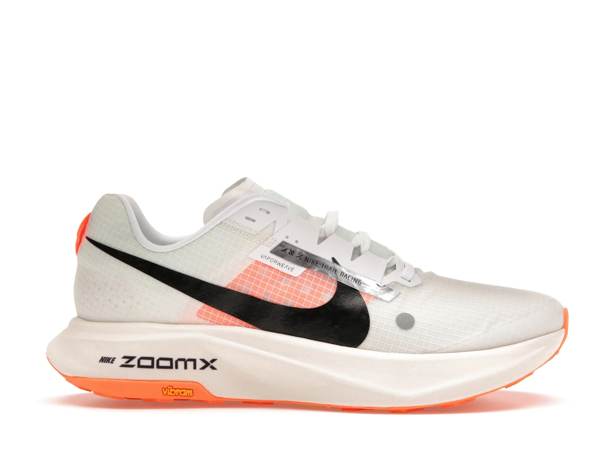 Фото № 1 с приближением к товару «‎Nike ZoomX Ultrafly Trail Prototype Pale Ivory Total Orange»