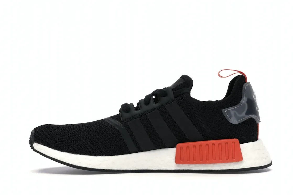 Фото № 3 с приближением к товару «‎adidas NMD R1 Core Black Raw Amber»