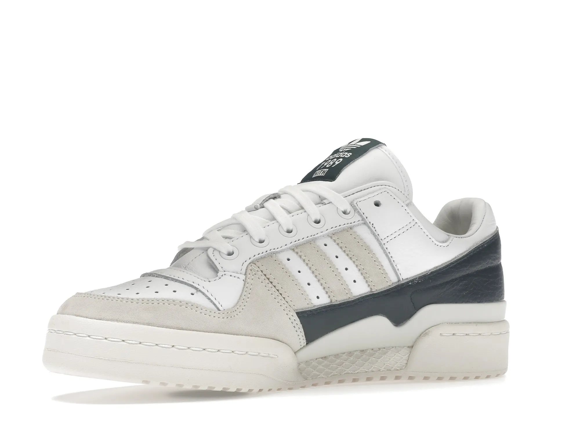 Фото № 4 с приближением к товару «‎adidas Forum Low Kith Classics White Green»