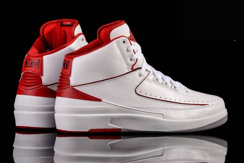 Фото № 4 с приближением к товару «‎Nike Air Jordan 2 Retro Chicago Bulls Home »