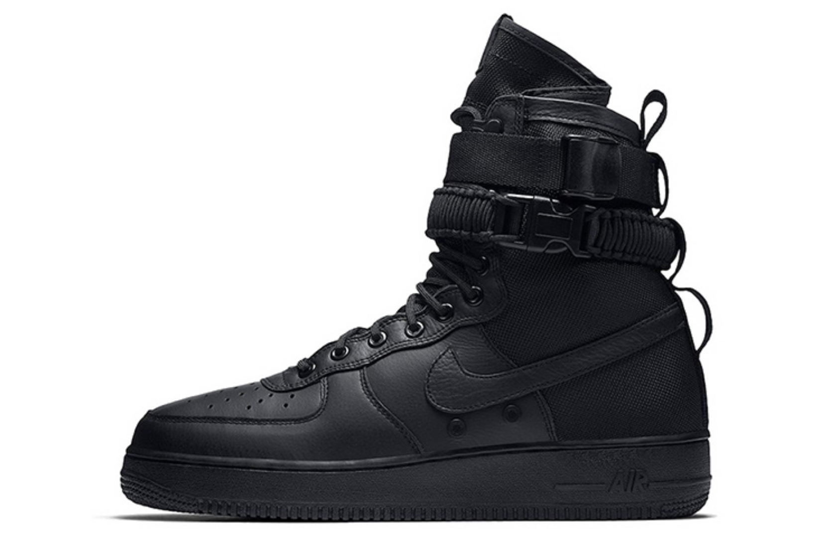 Фото № 1 с приближением к товару «‎Nike SF Air Force 1 High Triple Black»