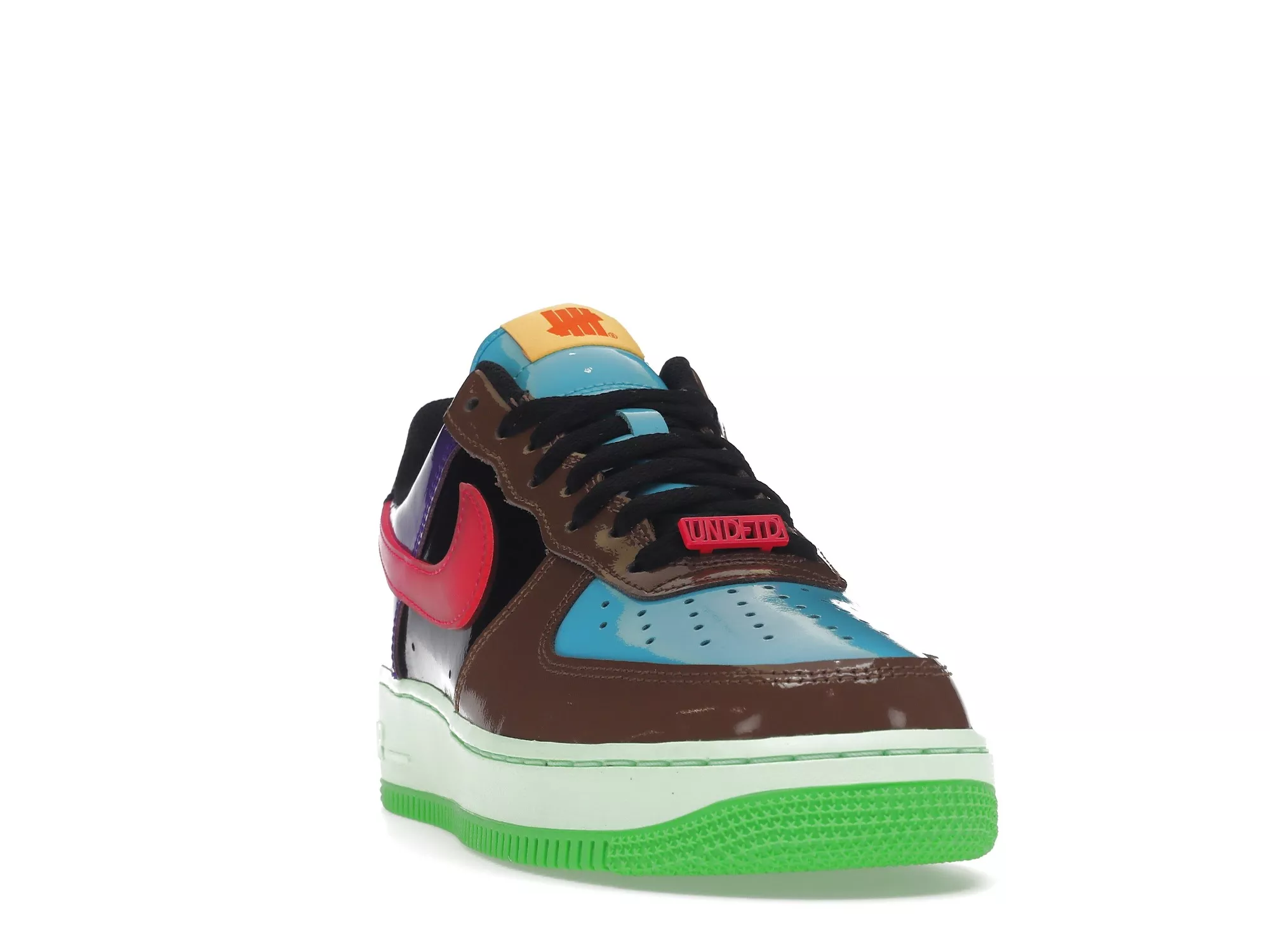 Фото № 2 с приближением к товару «‎Nike Air Force 1 Low SP Undefeated Multi-Patent Pink Prime»