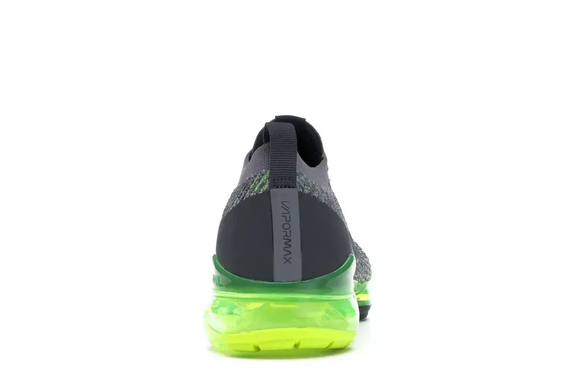 Фото № 4 с приближением к товару «‎Nike Air VaporMax Flyknit 3 Gunsmoke Volt»