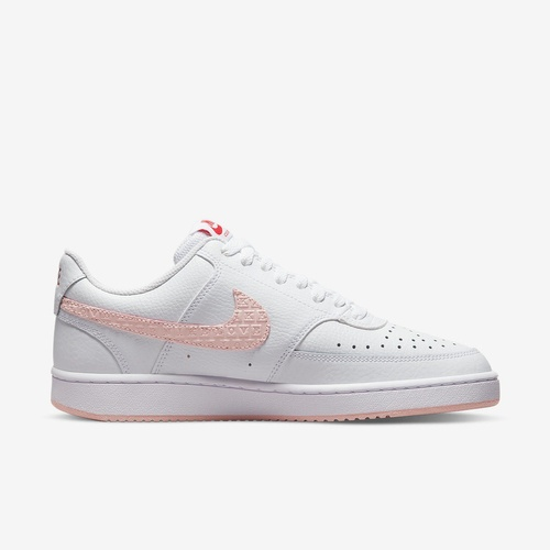 Фото № 3 с приближением к товару «‎Nike Wmns Court Vision "Valentine's Day" Low-Top Sneakers WhitePink»