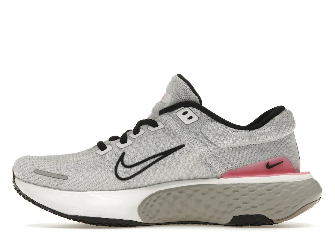 Фото № 3 с приближением к товару «‎Nike ZoomX Invincible Run Flyknit 2 Light Smoke Grey Hyper Pink»