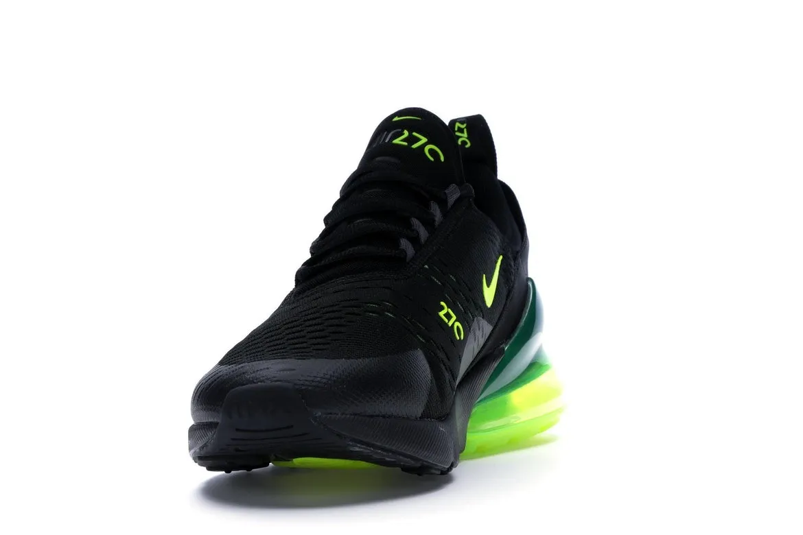 Фото № 4 с приближением к товару «‎Nike Air Max 270 Black Volt Oil Grey»