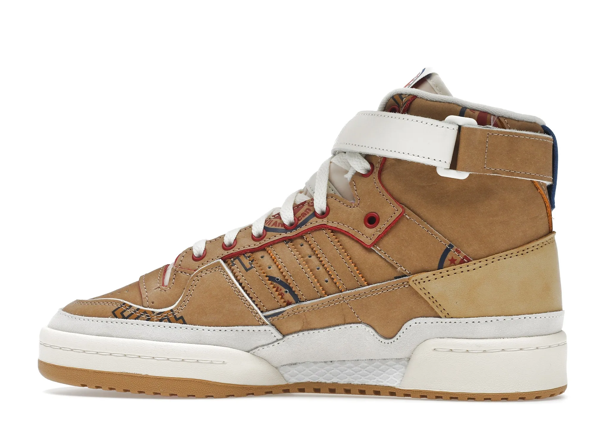 Фото № 5 с приближением к товару «‎adidas Forum 84 High Eric Emanuel McDonalds All American Paper Bag»
