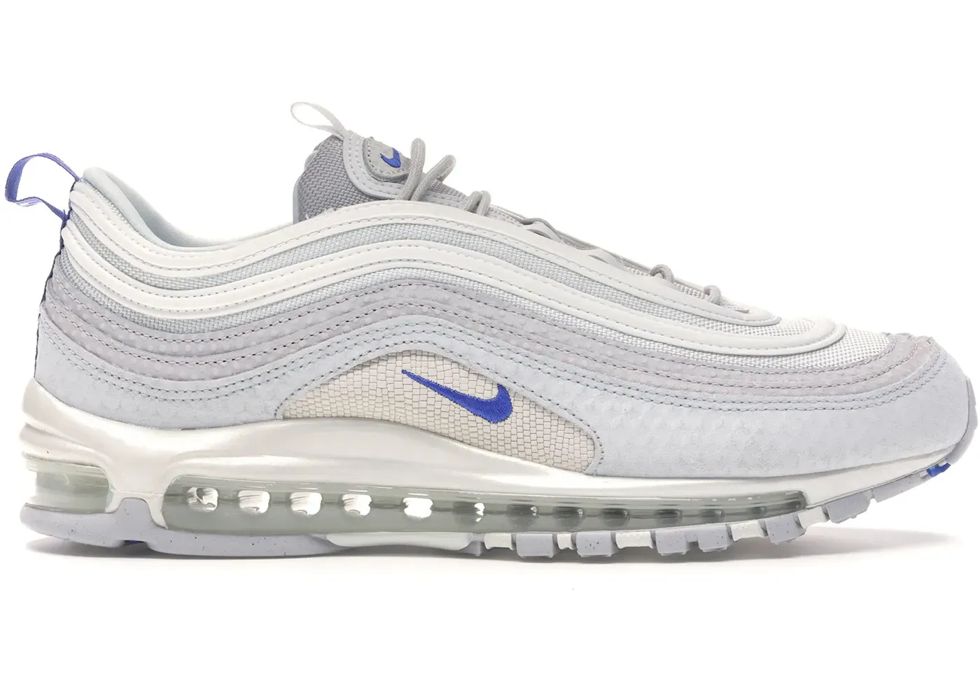 Фото № 1 с приближением к товару «‎Nike Air Max 97 Pure Platinum Racer Blue»