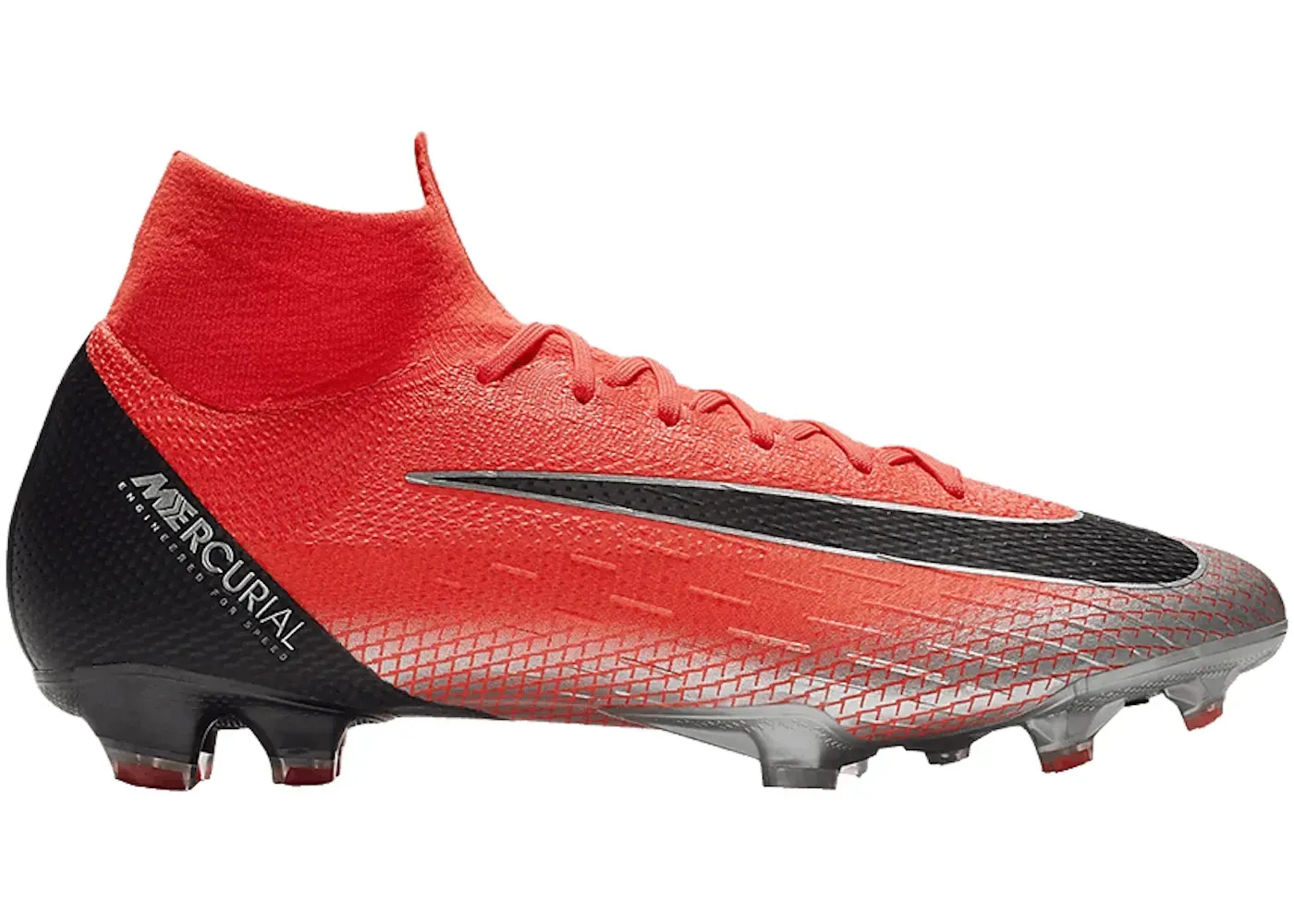 Фото № 1 с приближением к товару «‎Nike Mercurial Superfly 8 Elite CR7 FG Flash Crimson»