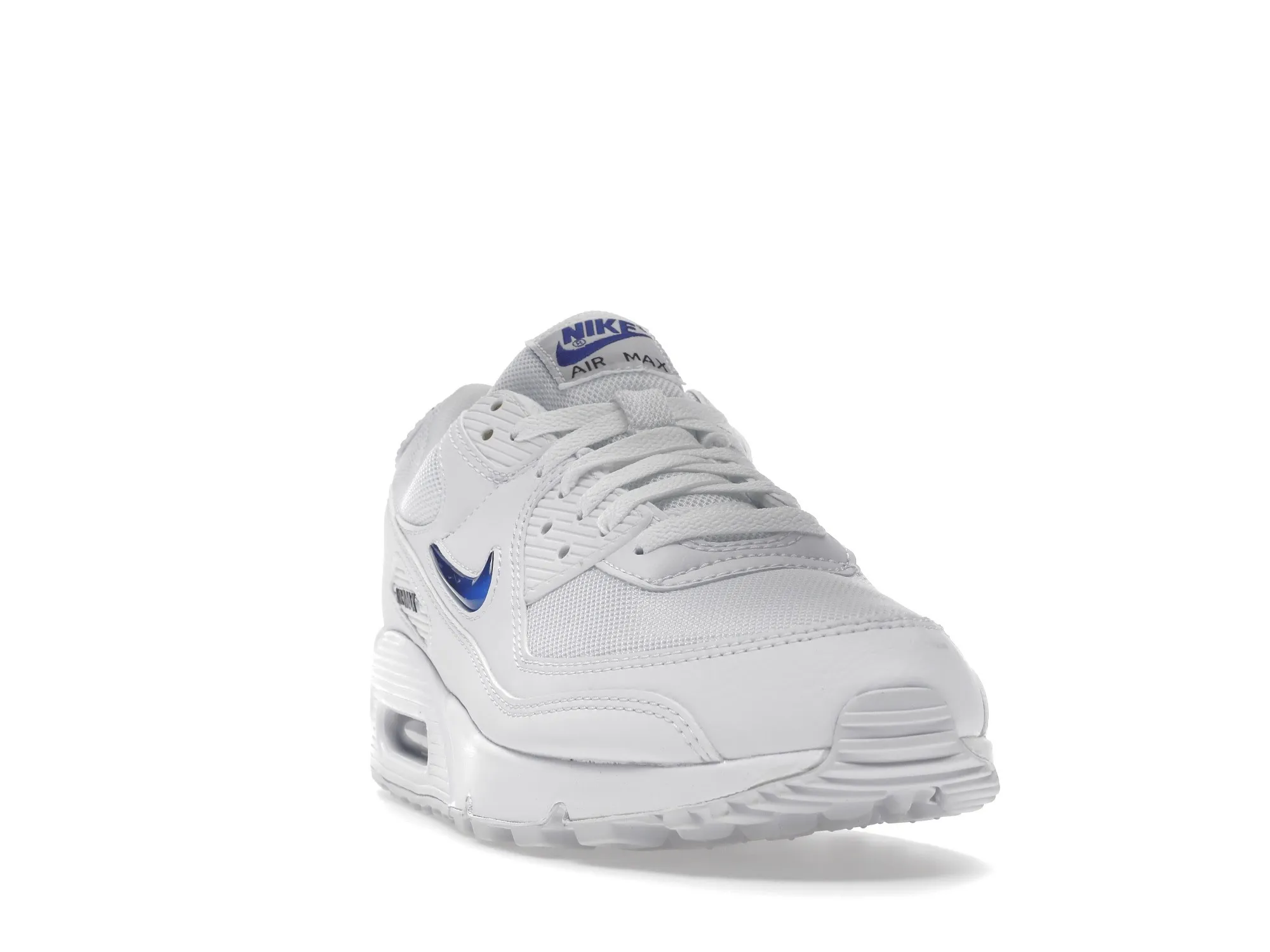 Фото № 2 с приближением к товару «‎Nike Air Max 90 Jewel White Royal»