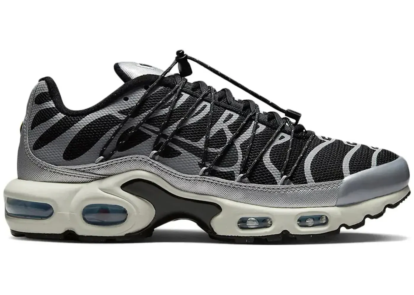 Фото № 1 с приближением к товару «‎Nike Air Max Plus Toggle Black Silver »