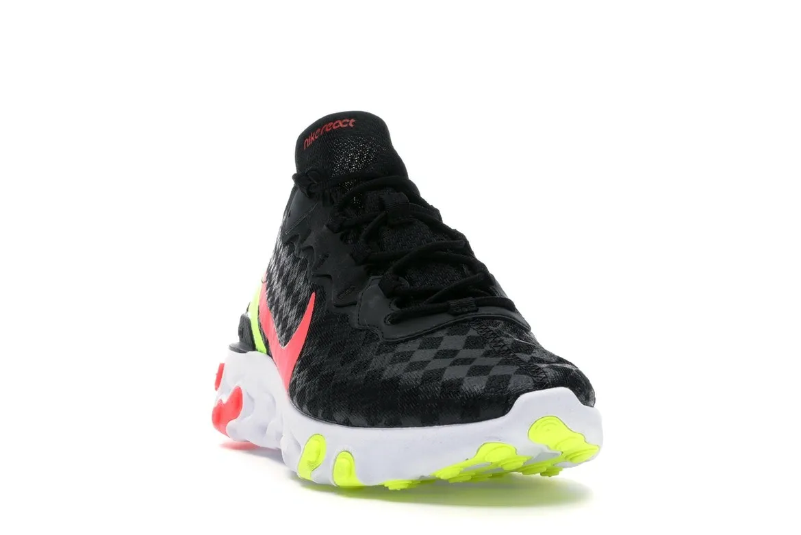 Фото № 4 с приближением к товару «‎Nike React Element 55 Black Crimson Volt»
