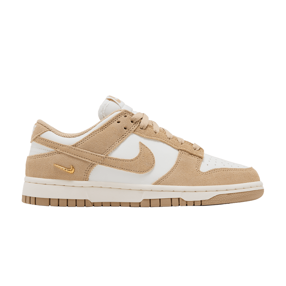 Nike Women's Dunk Low Sail White Metallic Gold