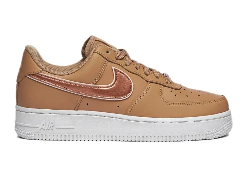 Фото № 1 с приближением к товару «‎Nike Air Force 1 07 Tan Metallic Rose Gold »