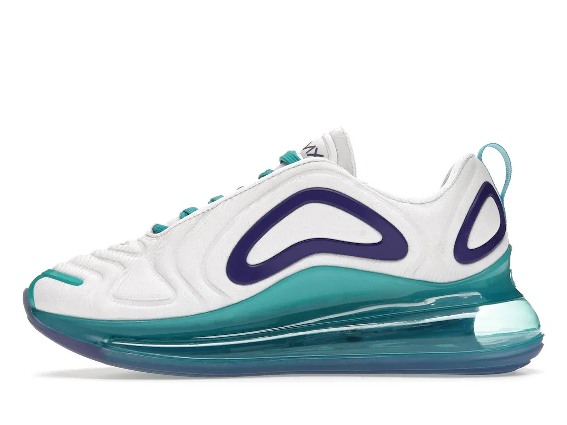 Фото № 3 с приближением к товару «‎Nike Air Max 720 White Spirit Teal Court Purple »