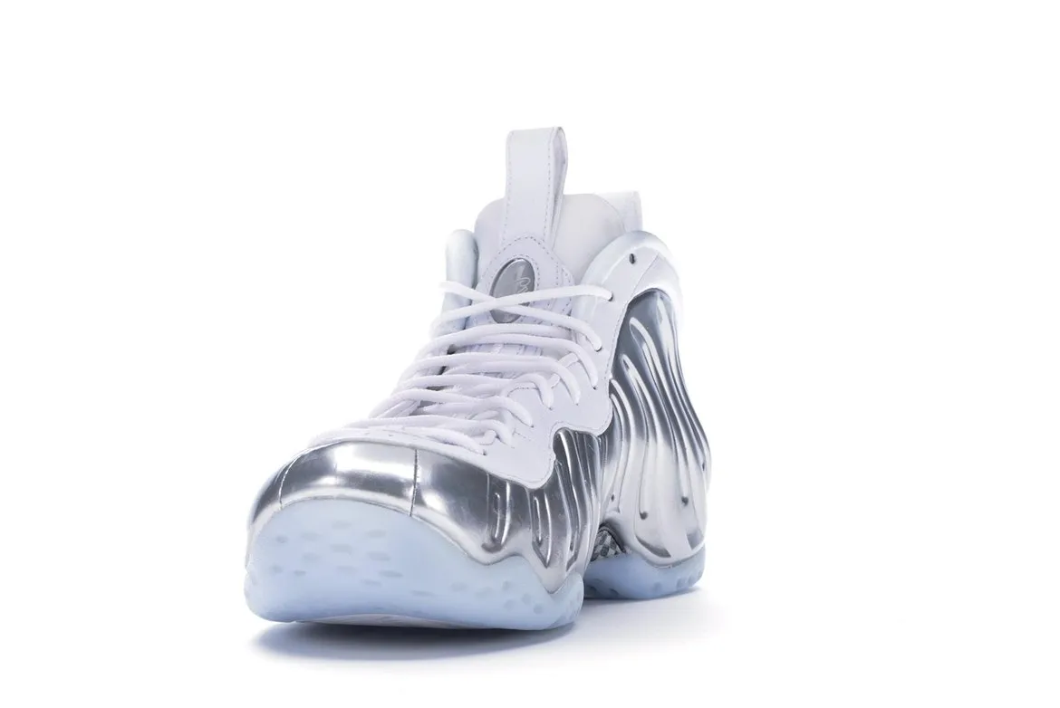 Фото № 4 с приближением к товару «‎Nike Air Foamposite One Chrome White »