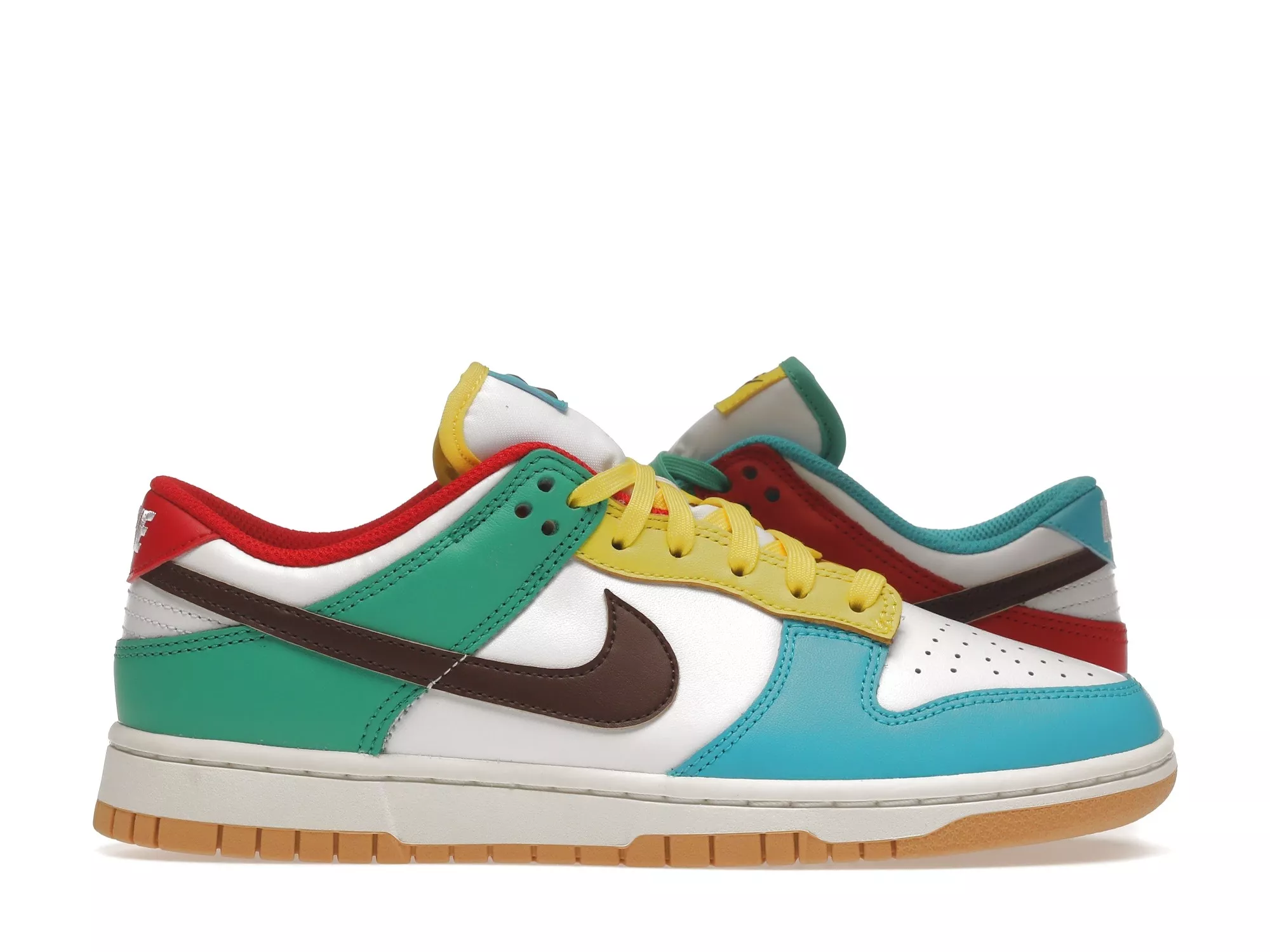 Фото № 1 с приближением к товару «‎Nike Dunk Low Free 99 White»