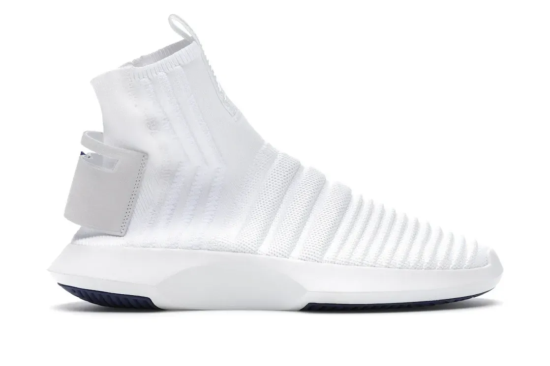 Фото № 1 с приближением к товару «‎adidas Crazy 1 Adv Sock Footwear White Real Purple»