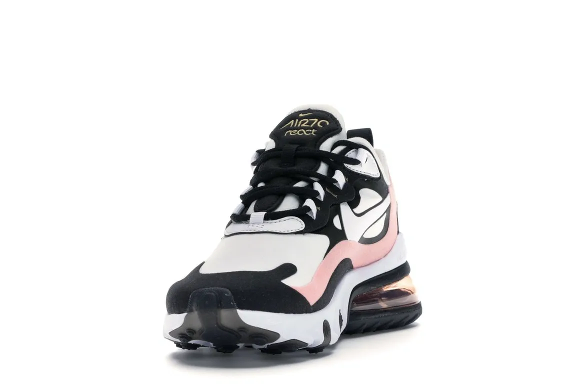 Фото № 2 с приближением к товару «‎Nike Air Max 270 React Black White Bleached Coral »