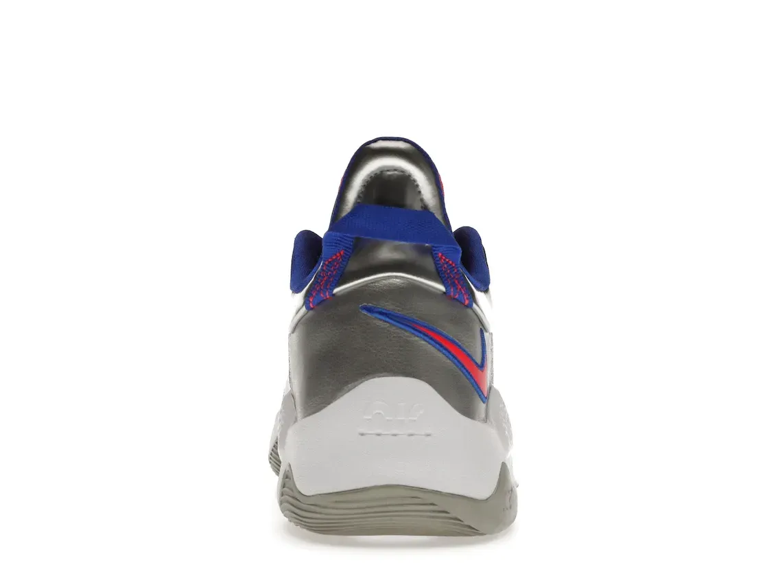 Фото № 4 с приближением к товару «‎Nike PG 5 Clippers Metallic Silver»