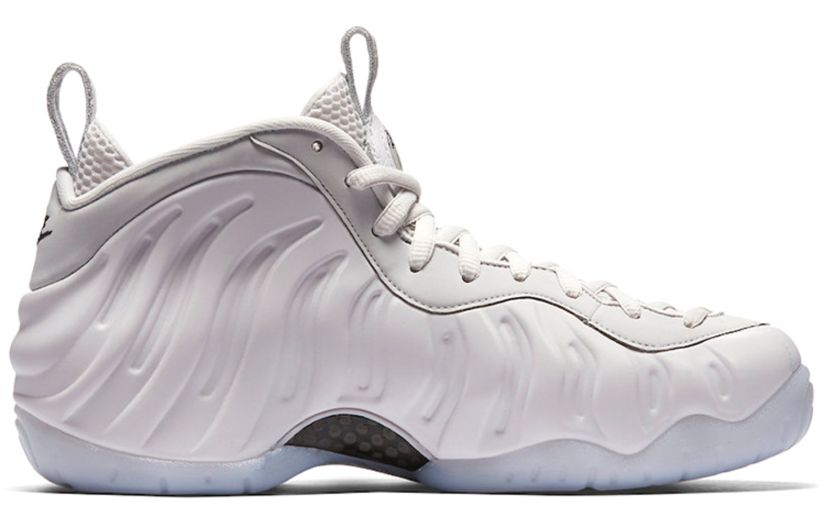Фото № 2 с приближением к товару «‎Nike Air Foamposite Pro Vintage basketball shoes white»