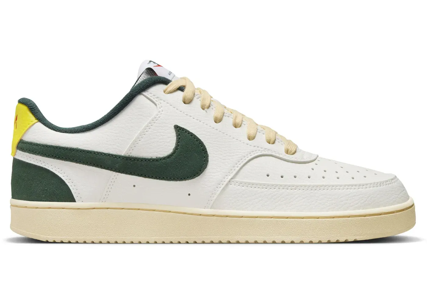 Фото № 1 с приближением к товару «‎Nike Court Vision Low Sail Pro Green Opti Yellow»