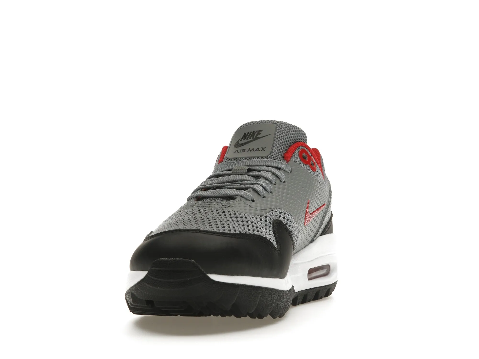 Фото № 4 с приближением к товару «‎Nike Air Max 1 Golf Particle Grey Red»