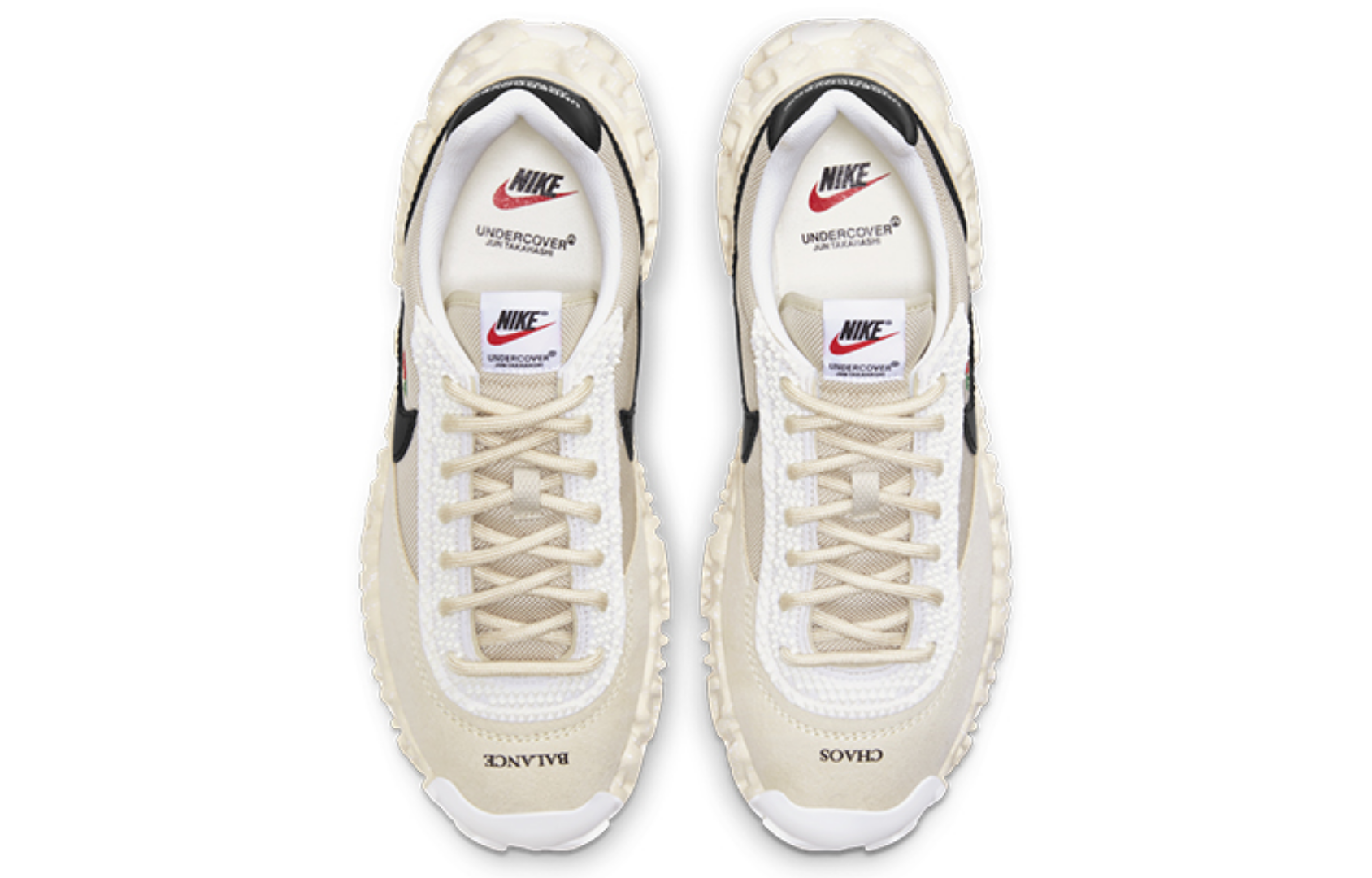 Фото № 4 с приближением к товару «‎Nike Overbreak Sports Casual Shoes SailBlackWhite»