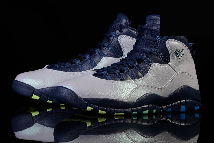 Фото № 3 с приближением к товару «‎Nike Air Jordan 10 Retro Rio »