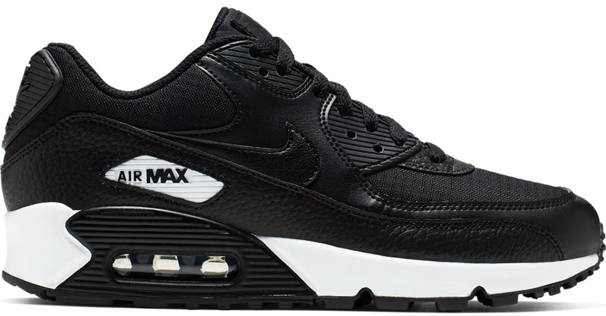 Фото № 1 с приближением к товару «‎Nike Air Max 90 Black White Black »